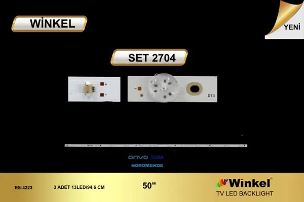 Onvo 50 inç TV LED bar takımı Winkel SET 2704