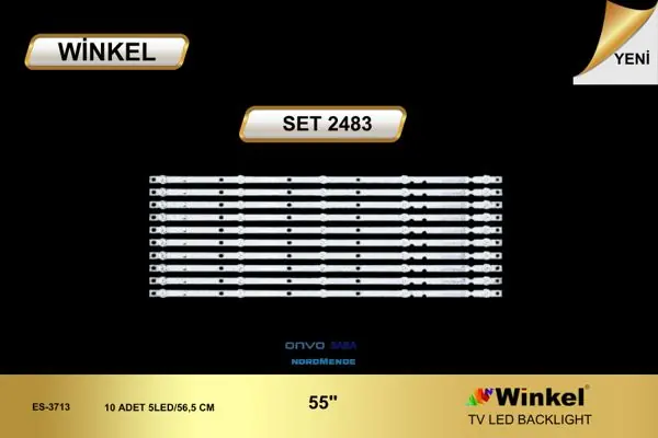 Onvo 55 inç TV LED bar takımı Winkel SET 2483