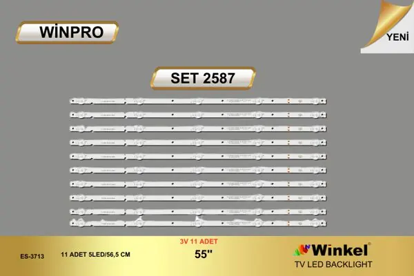 Onvo 55 inç TV LED bar takımı Winpro SET 2587