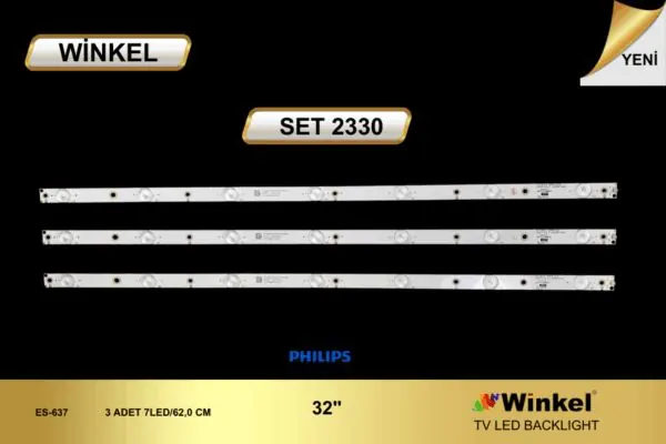 Philips 32 inç TV LED bar takımı Winkel SET 2330