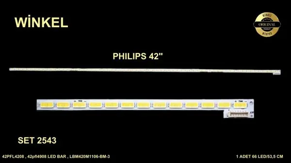 Philips 42 inç TV LED bar takımı Winkel SET 2543