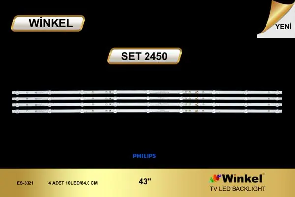 Philips 43 inç TV LED bar takımı Winkel SET 2450