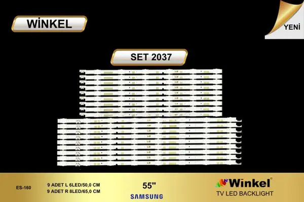 Samsung 55 inç TV LED bar takımı Winkel SET 2037