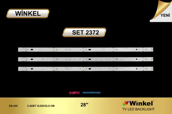 Sanyo 28 inç TV LED bar takımı Winkel SET 2372
