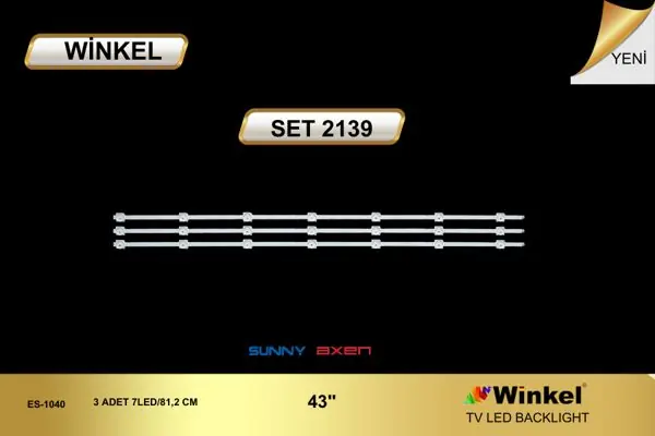 Sunny 43 inç TV LED bar takımı Winkel SET 2139