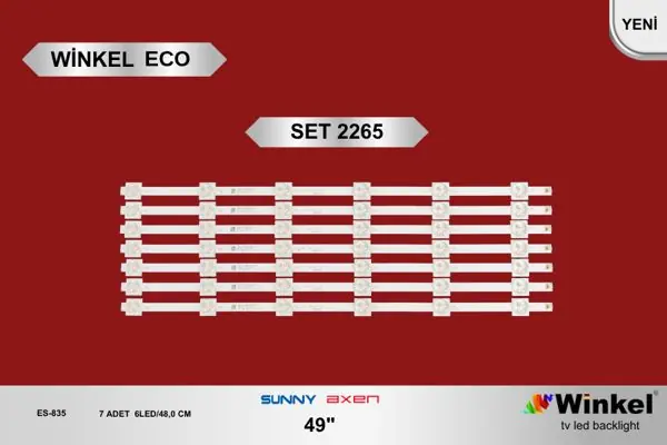 Sunny 49 inç TV LED bar takımı Winkel Eco SET 2265