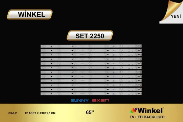 Sunny 65 inç TV LED bar takımı Winkel SET 2250-2502