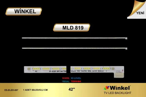 Vestel 42 inç TV LED bar takımı Winkel MLD 819